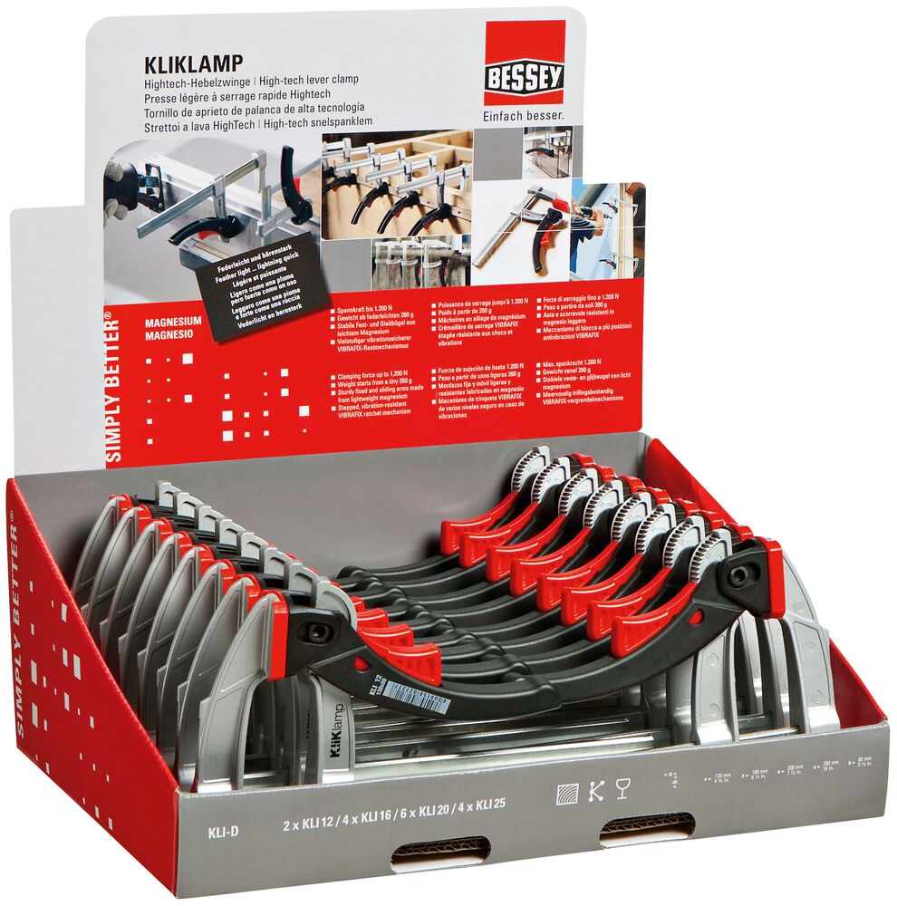High-tech Lever clamp KliKlamp KLI – BESSEY